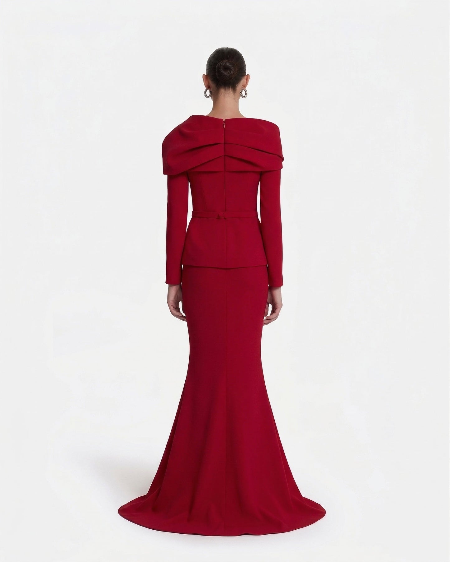 Andra Azalea Red Long Dress