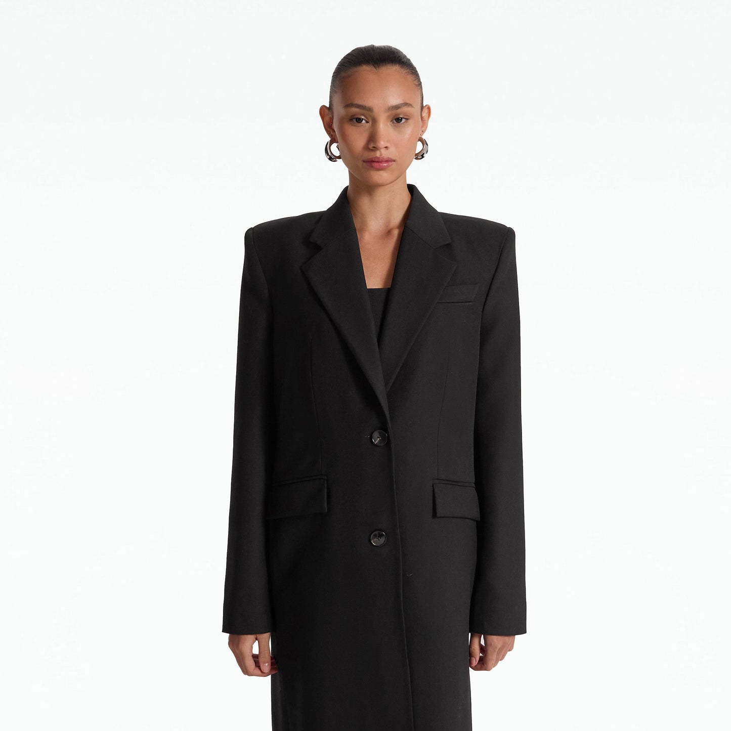 Melisso Black Coat