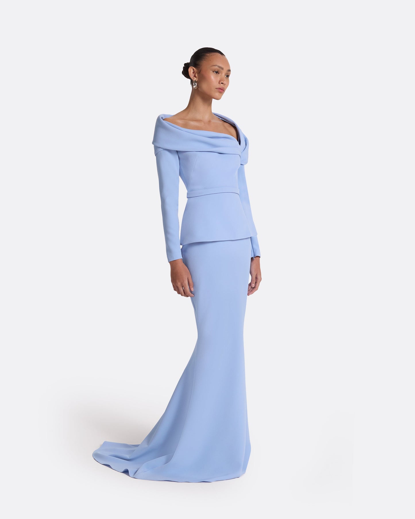 Andra Carolina Blue Long Dress