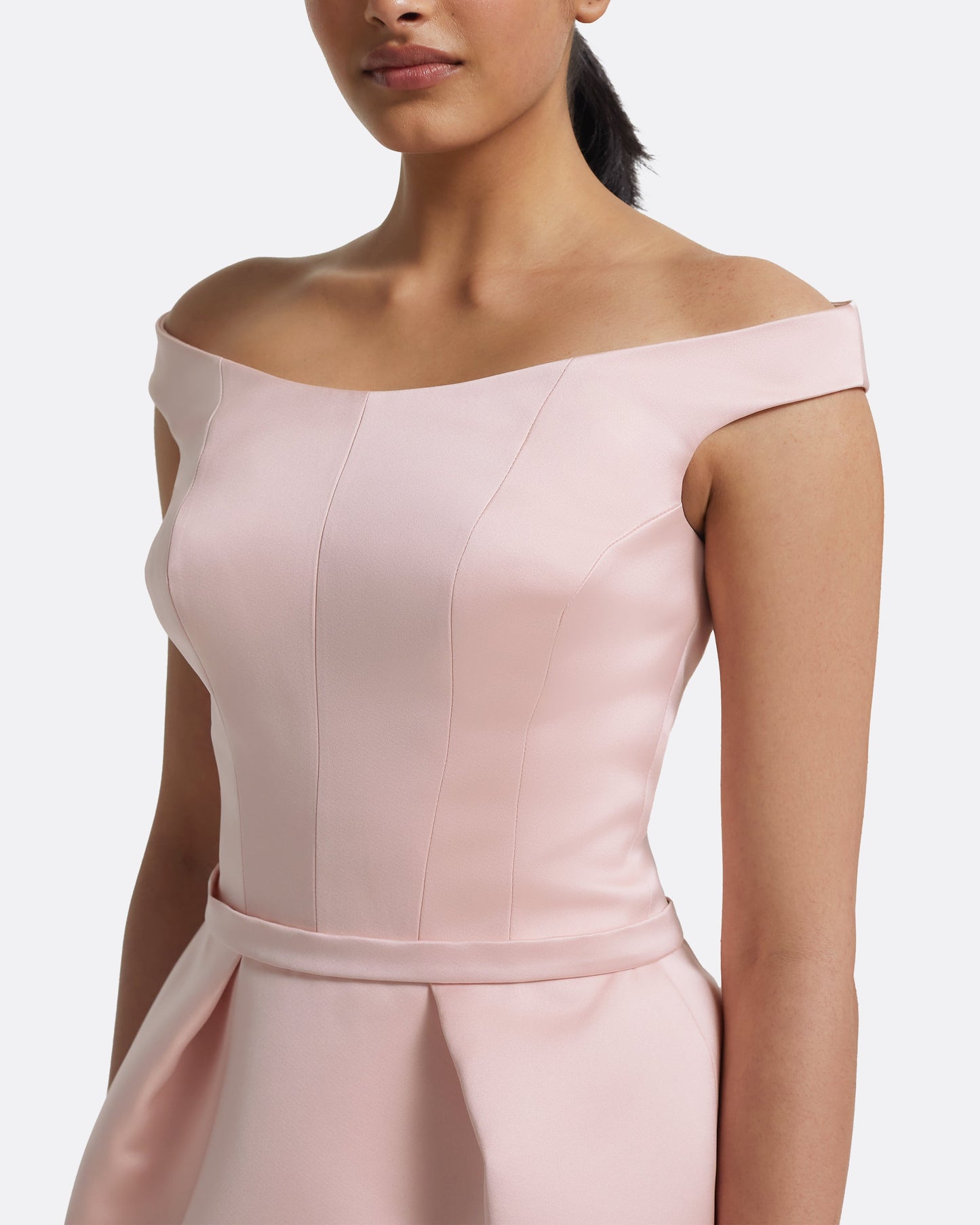 Senka Short Dress in Lotus Bloom