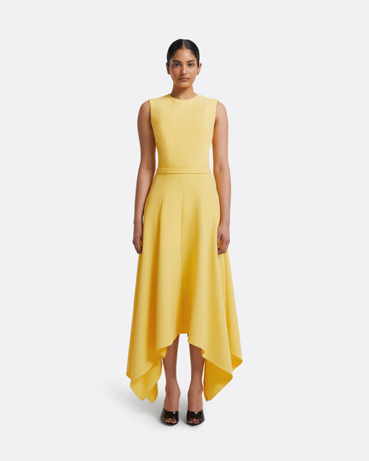 Okimi Dress in Aspen Gold