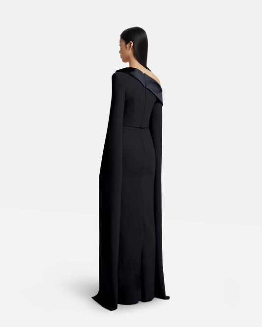 Rinoa Long Dress in Midnight Navy