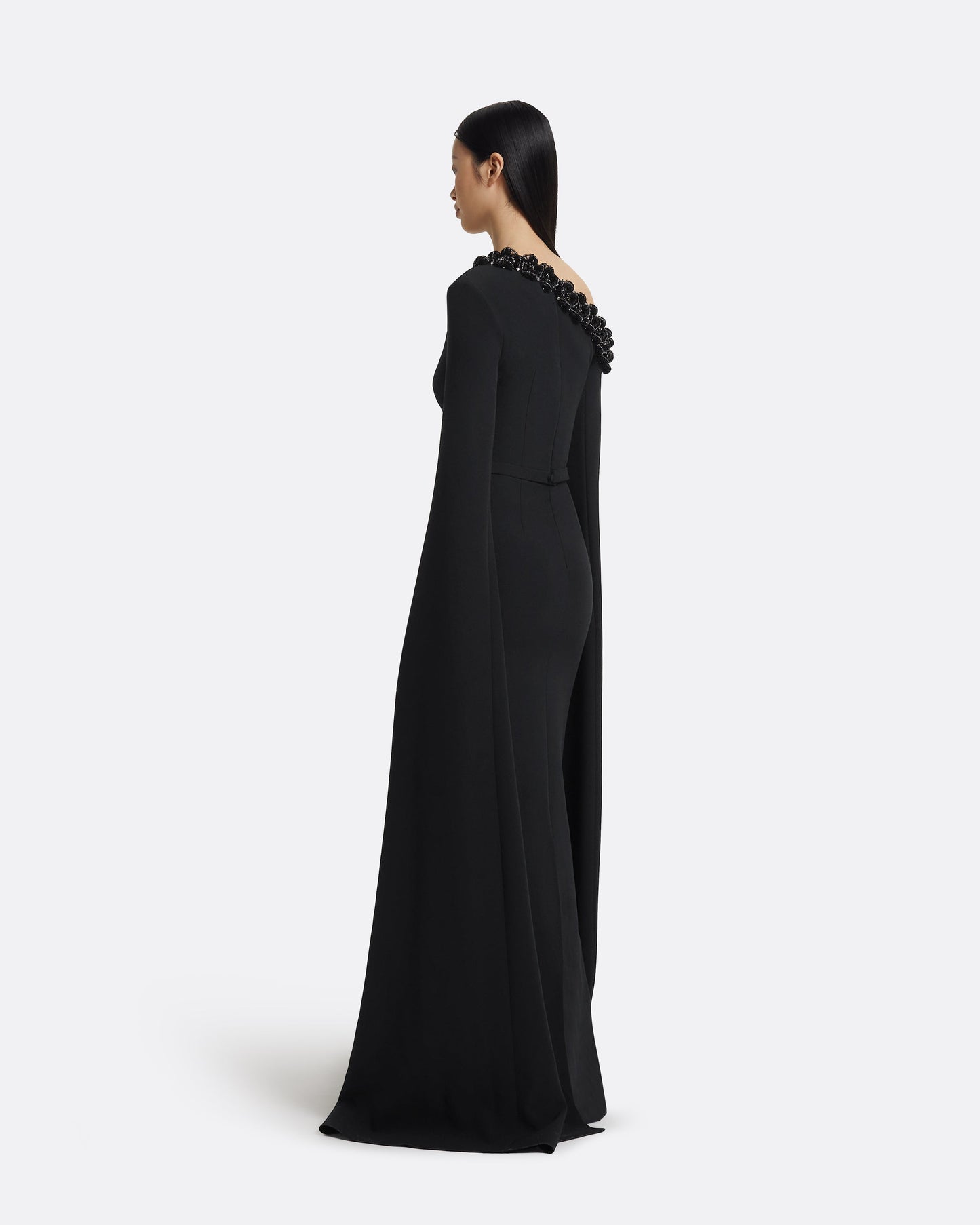 Rinna Long Dress in Black