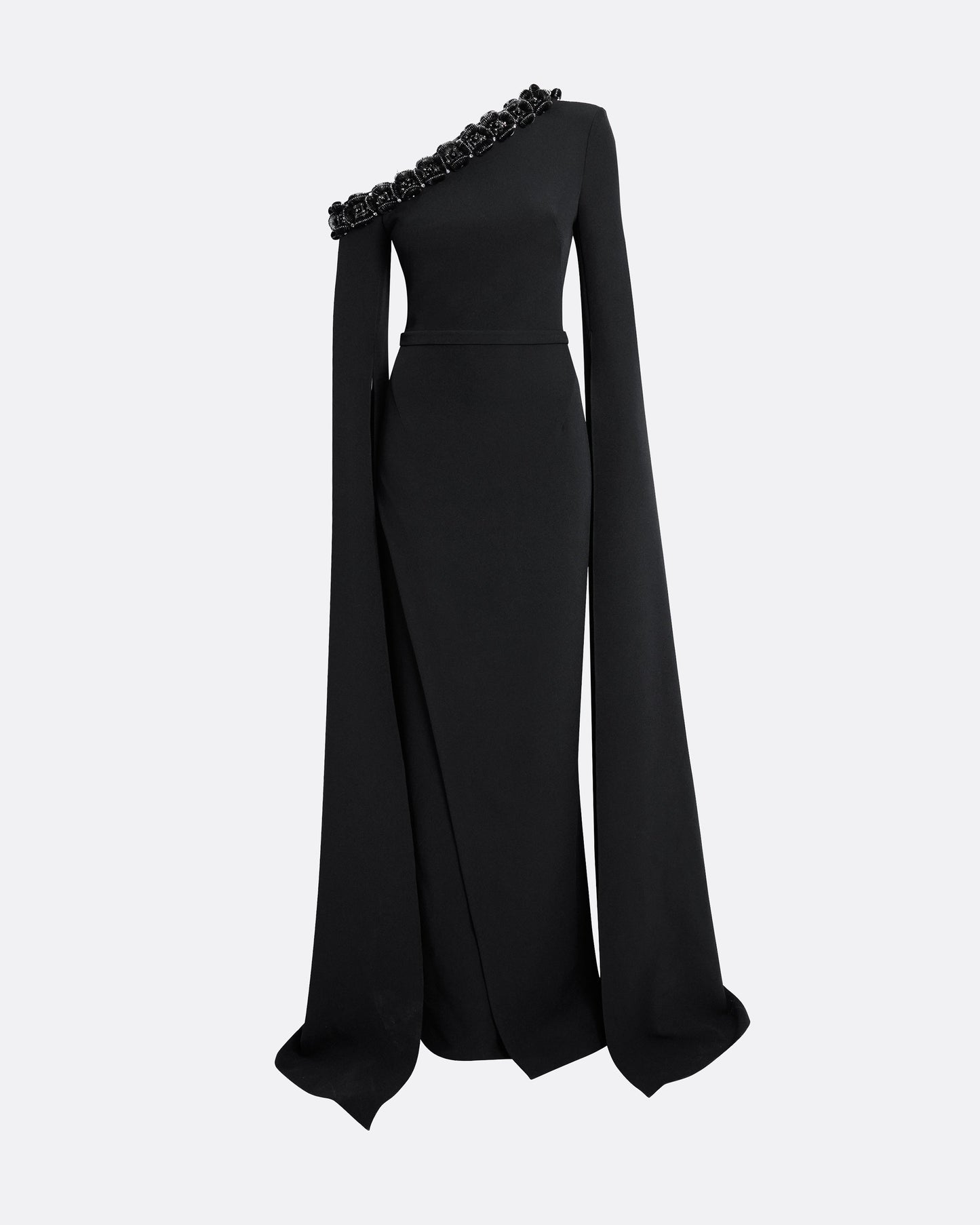 Rinna Long Dress in Black