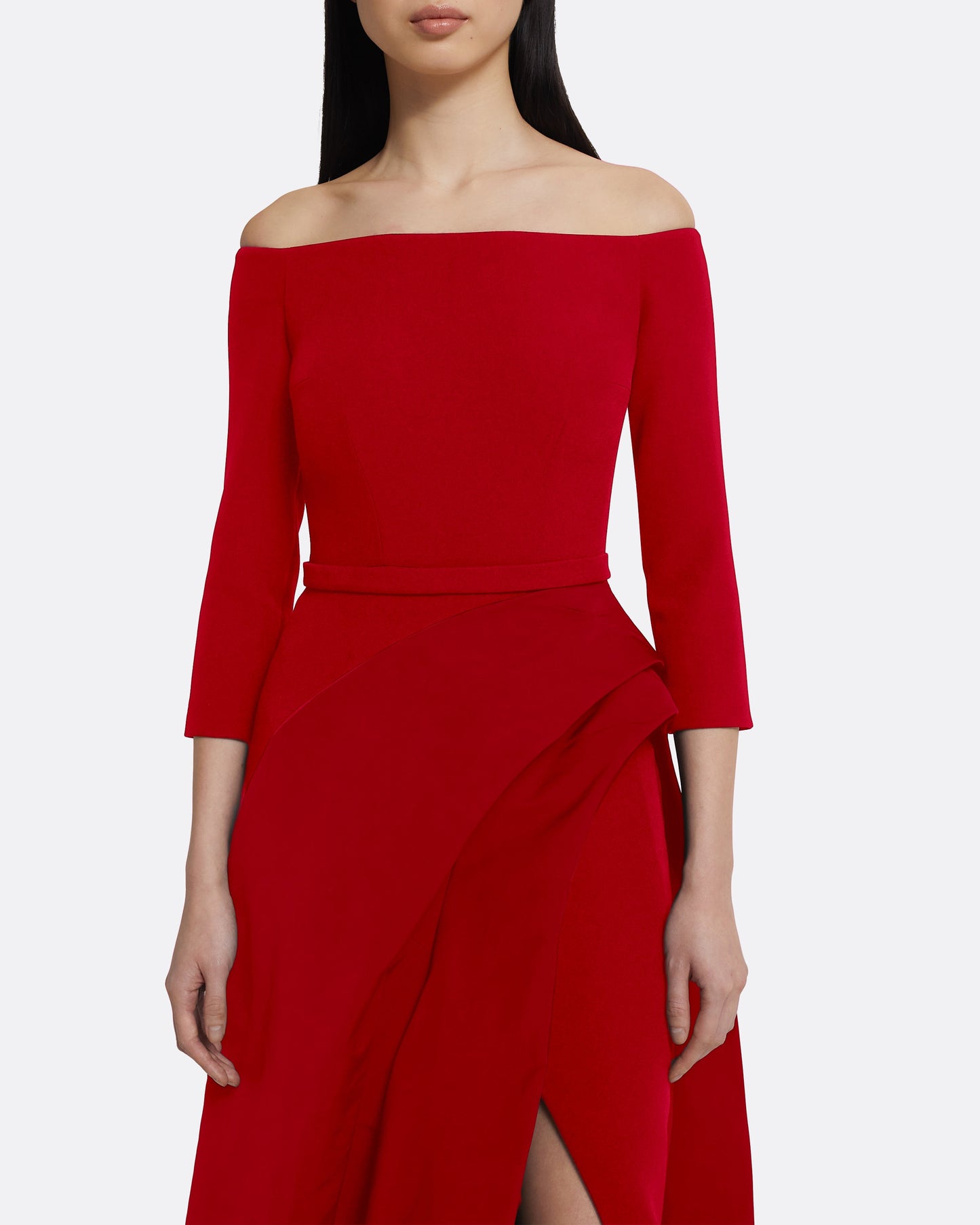 Nila Long Dress in Black