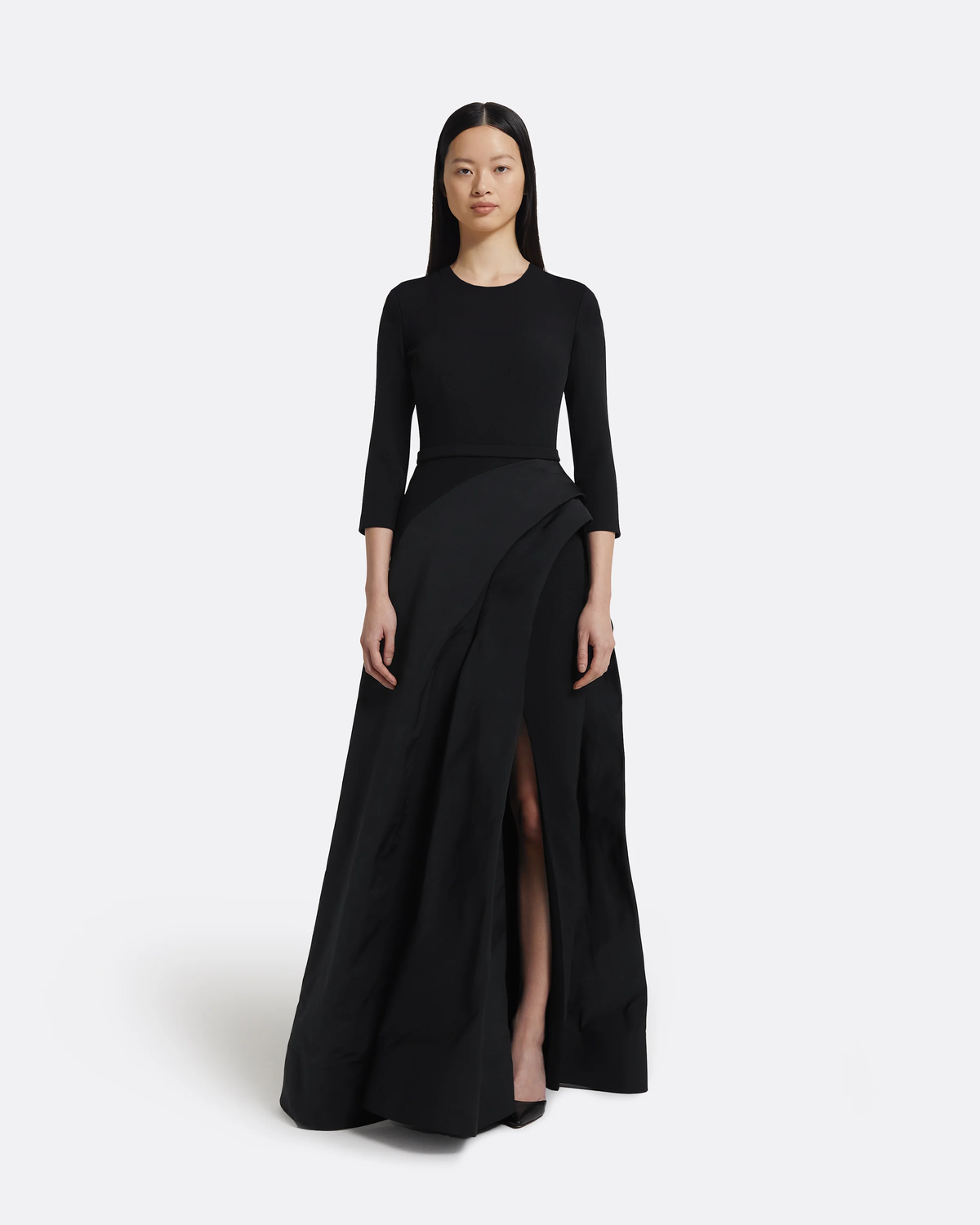 Nala Long Dress in Black