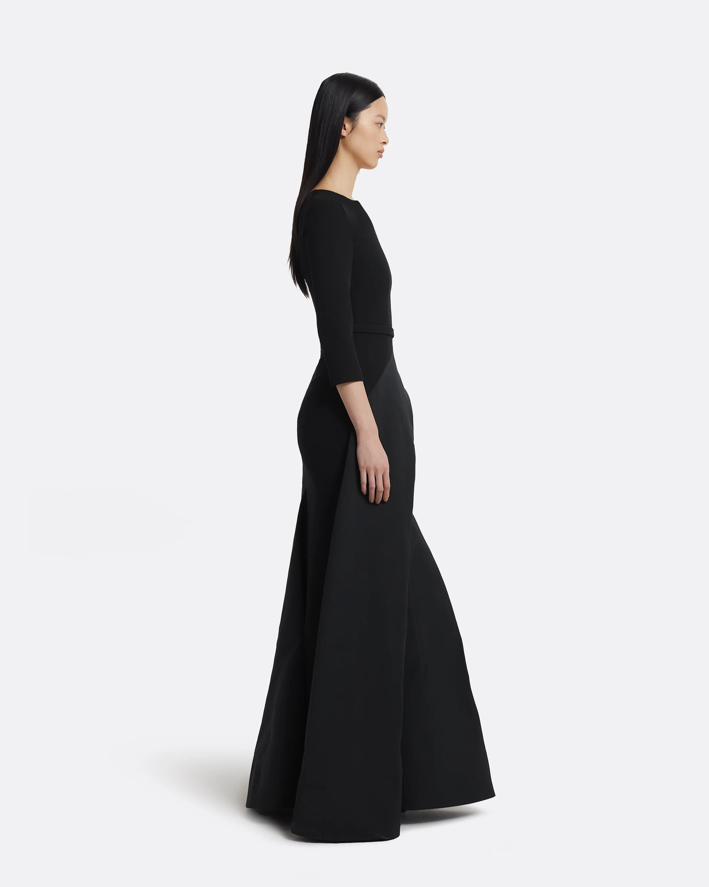 Nala Long Dress in Black