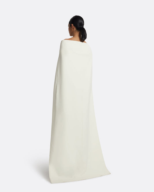 Azrael Long Dress & Maddox Harness in Ivory