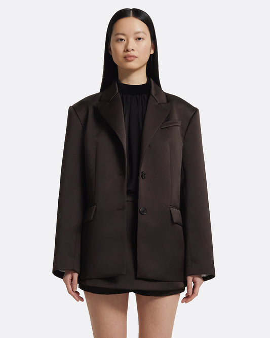 Maurissa Jacket in Peat Brown