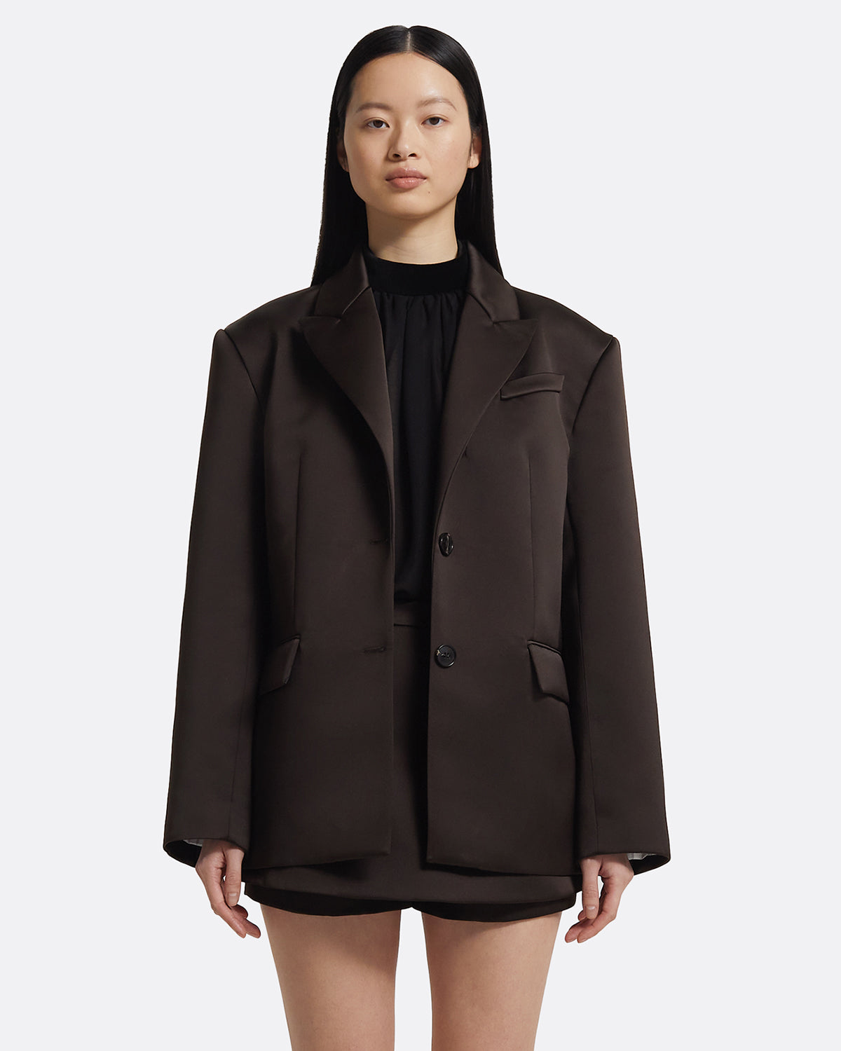 Maurissa Jacket in Peat Brown