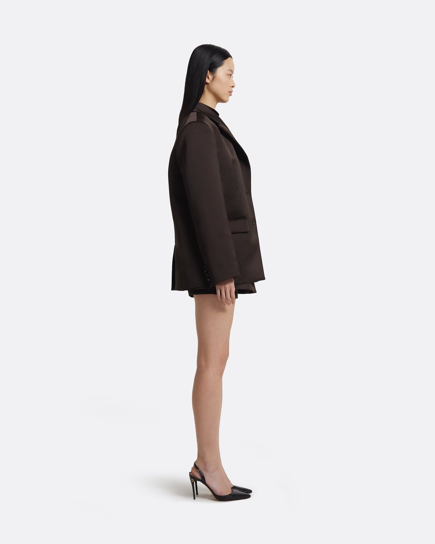 Maurissa Jacket in Peat Brown