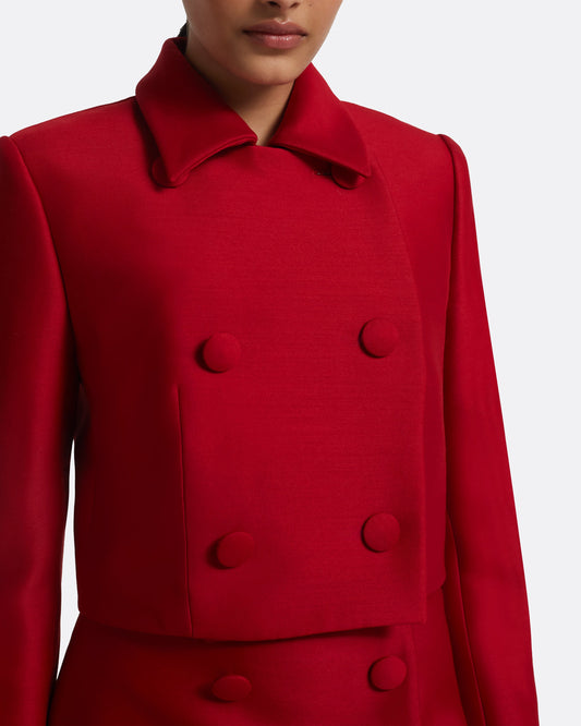 Yui Jacket in Radiant Red