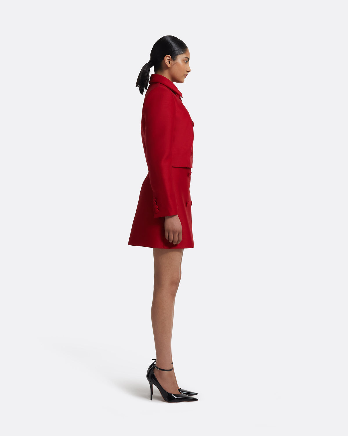 Yui Jacket in Radiant Red