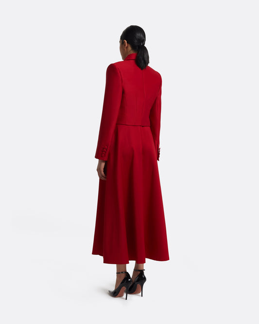 Yui Jacket in Radiant Red