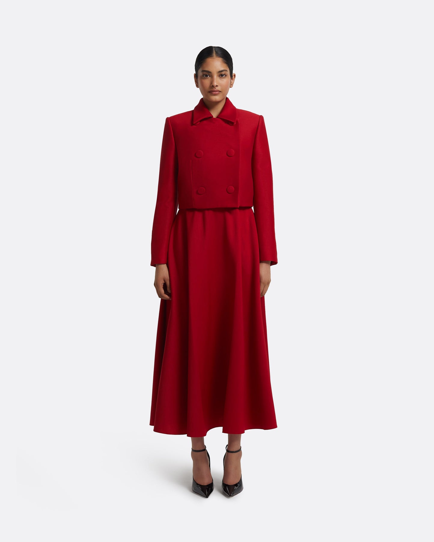 Miwa Skirt in Radiant Red