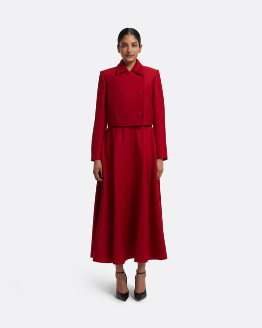 Yui Jacket in Radiant Red