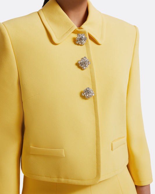 Arata Jacket in Aspen Gold with Crystal