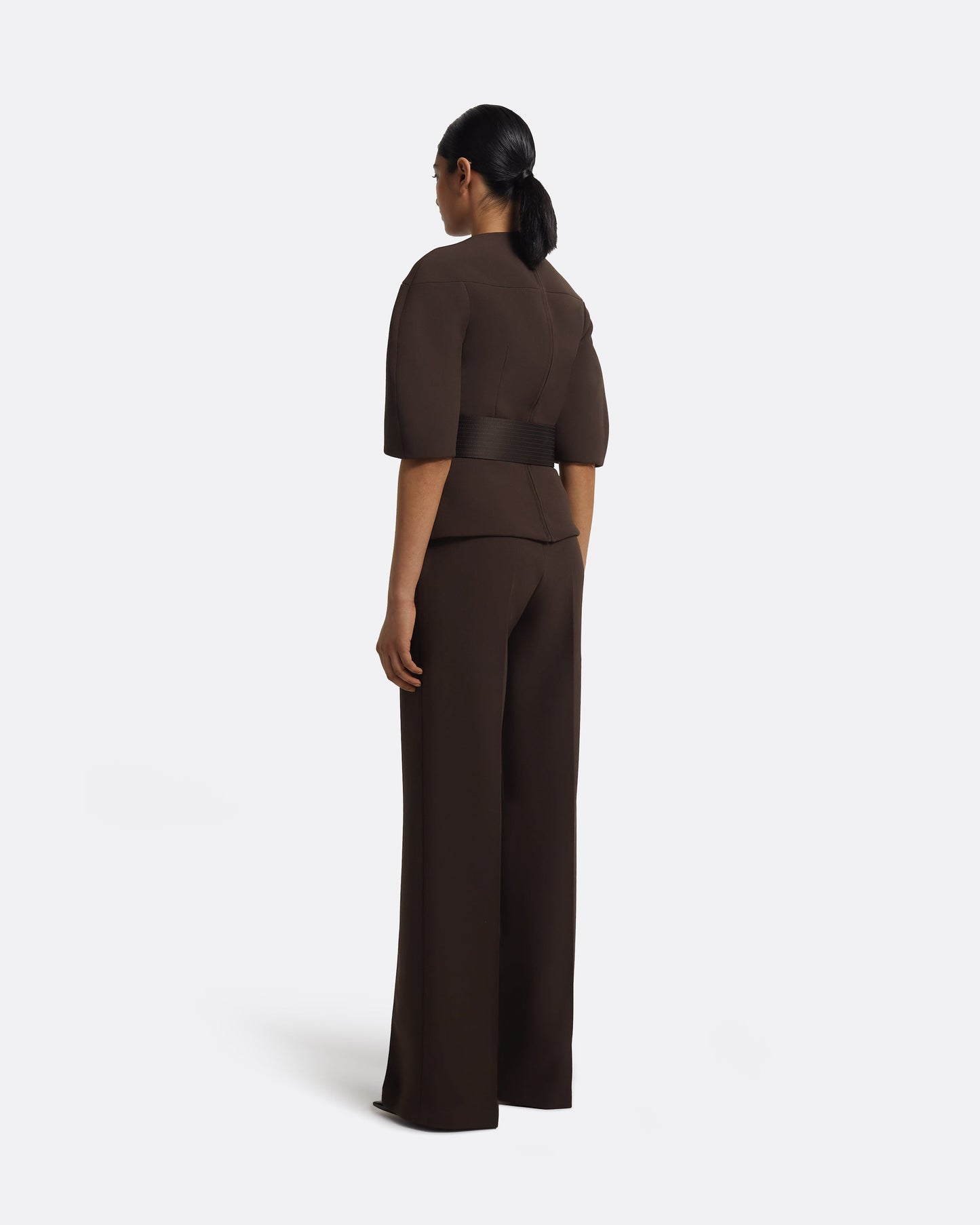Kimari Top in Peat Brown