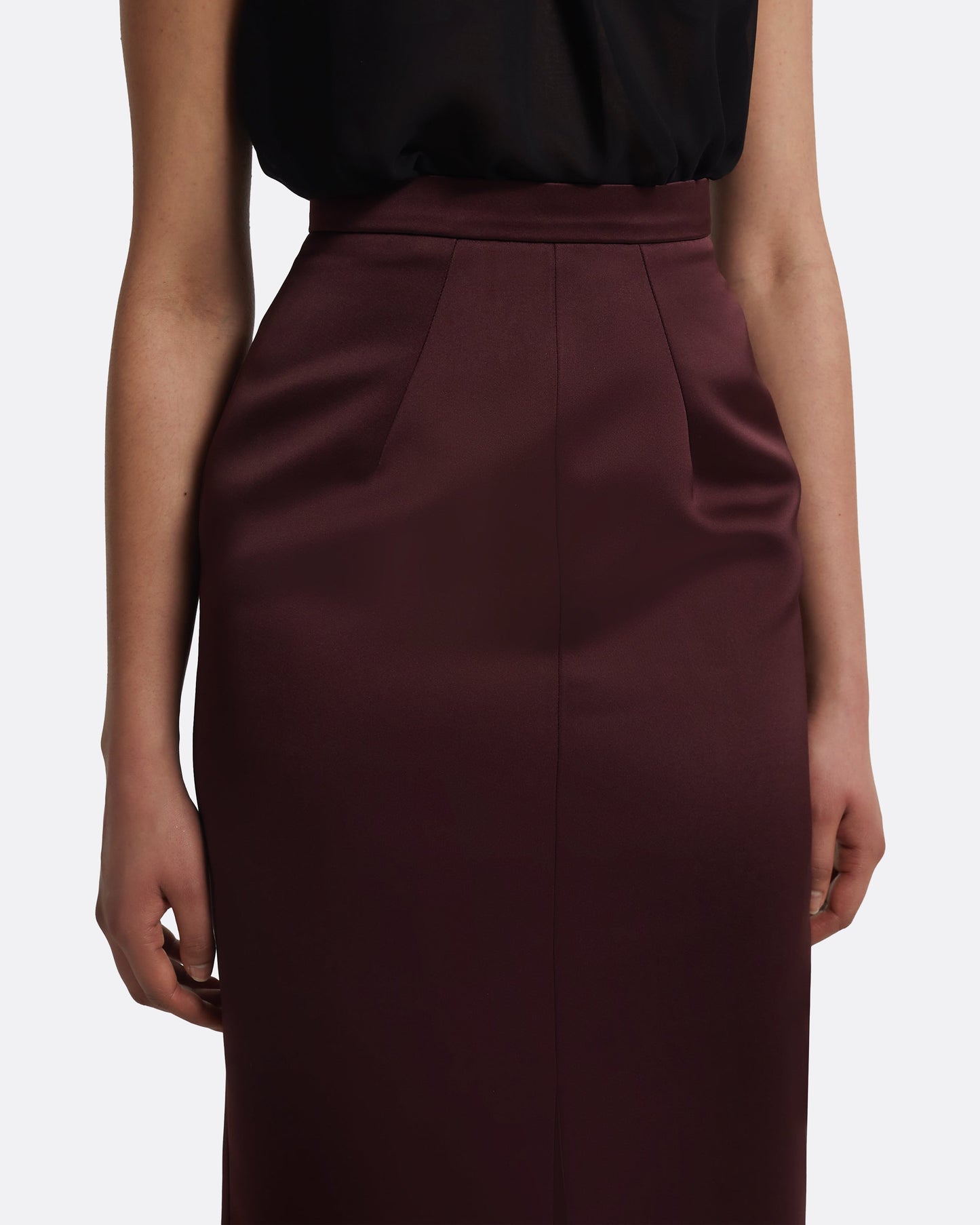 Grainee Skirt in Wine