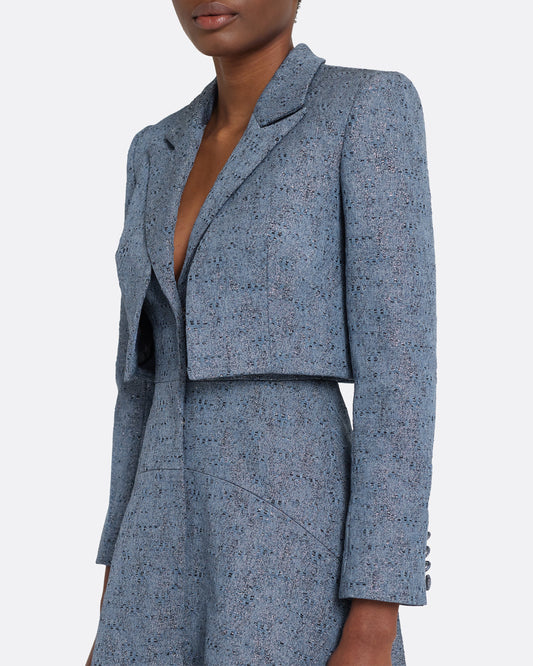 Sabia Jacket in Denim Jacquard