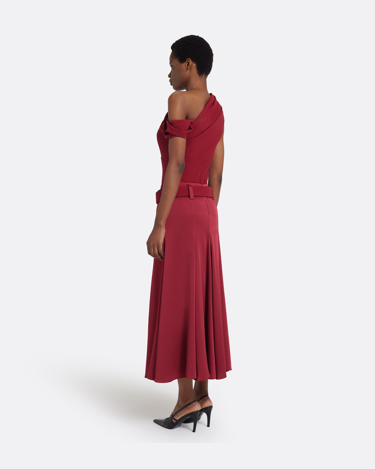 Nuala Skirt in Ruhbarb