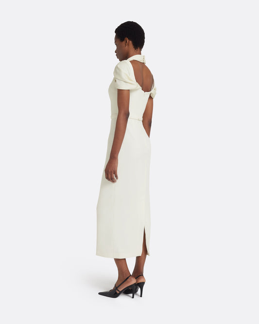 Ifara Midi Dress in Ivory