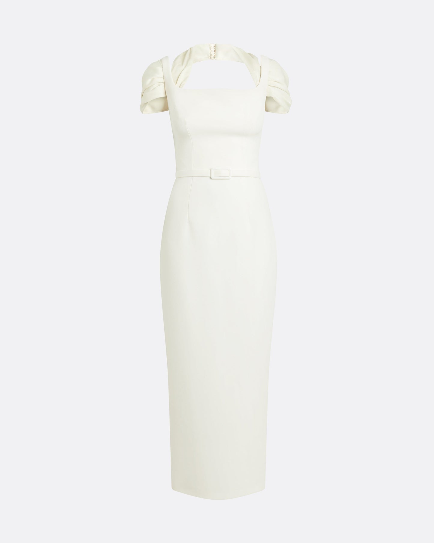 Ifara Midi Dress in Ivory