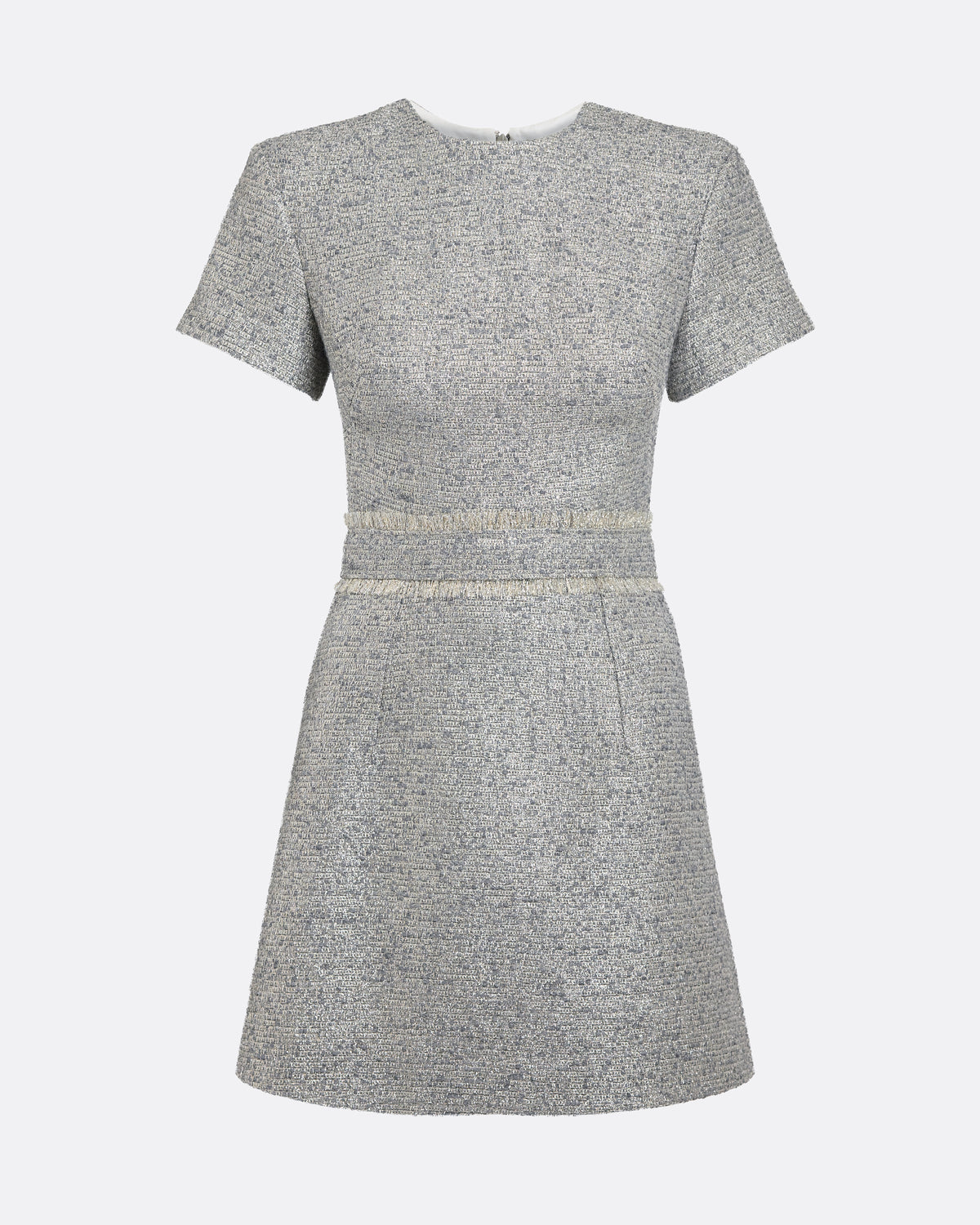 Abilene Short Dress in Silvery Grey