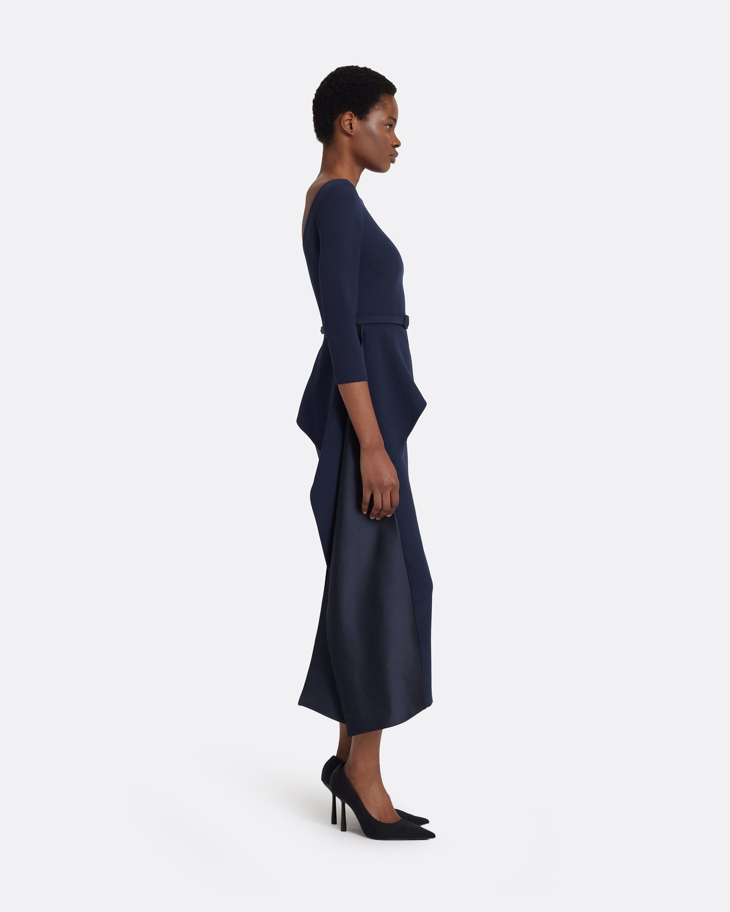 Estelle midi Dress in Maritime Blue