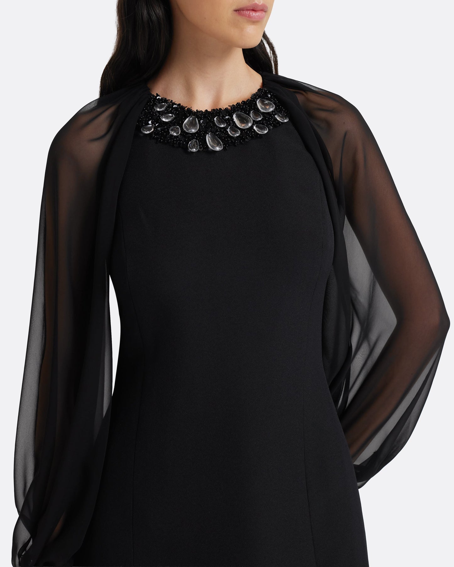 Yonah Mini Dress in Black