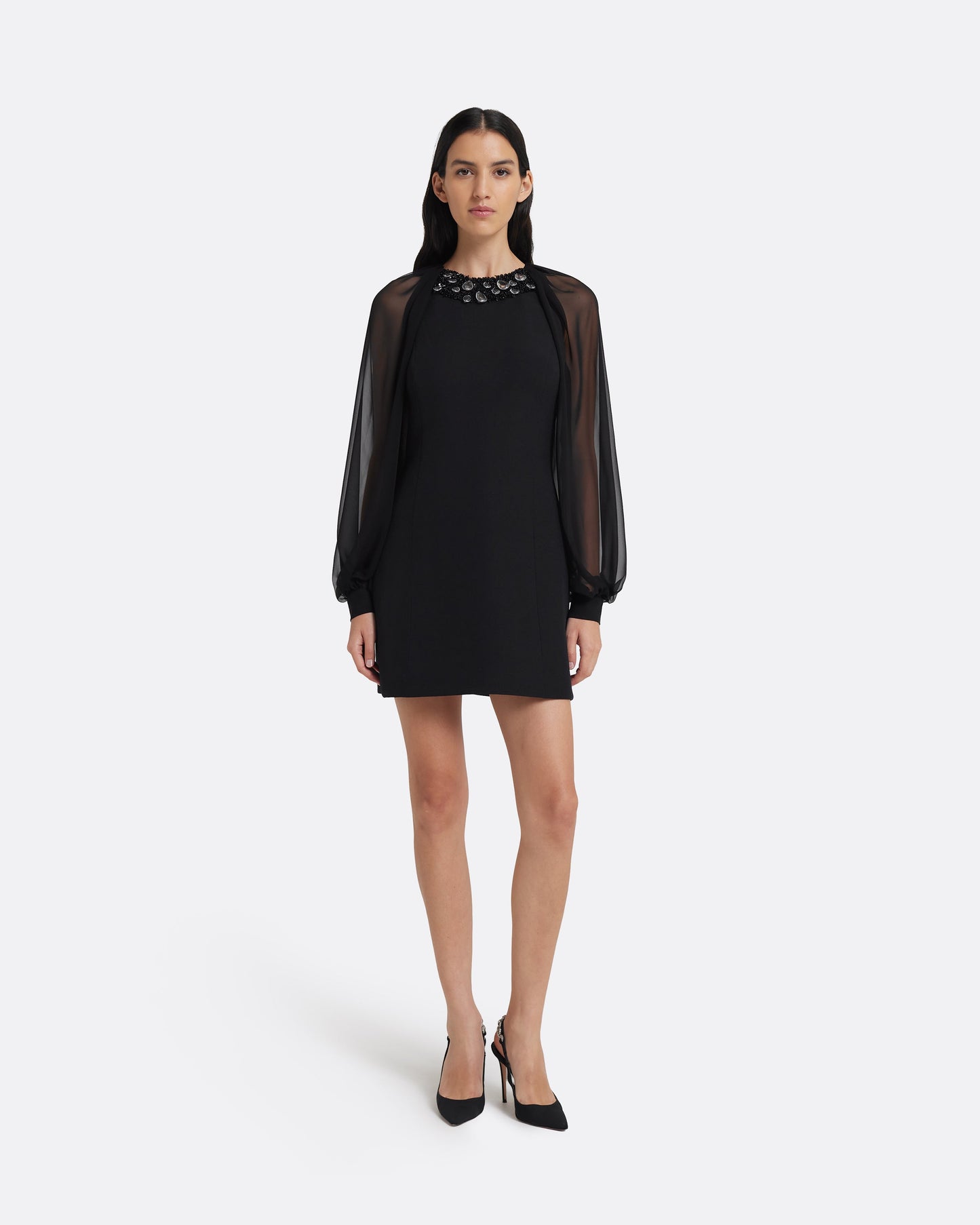 Yonah Mini Dress in Black