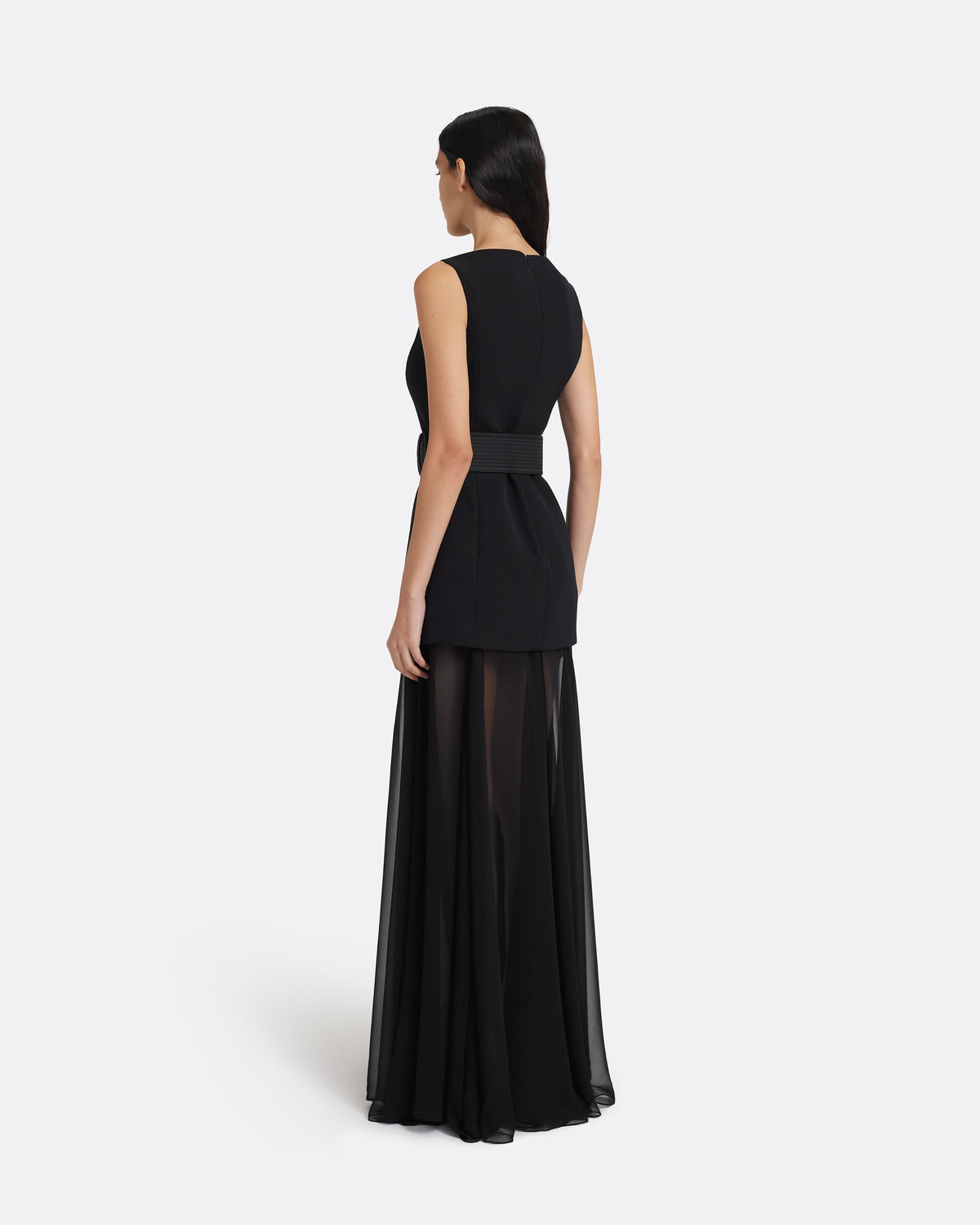 Minna Long Dress in Black