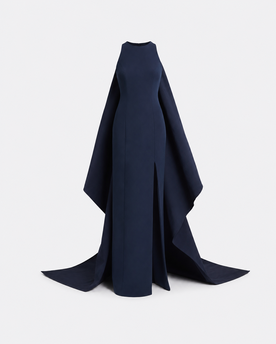 Selena Long Dress in Maritime Blue