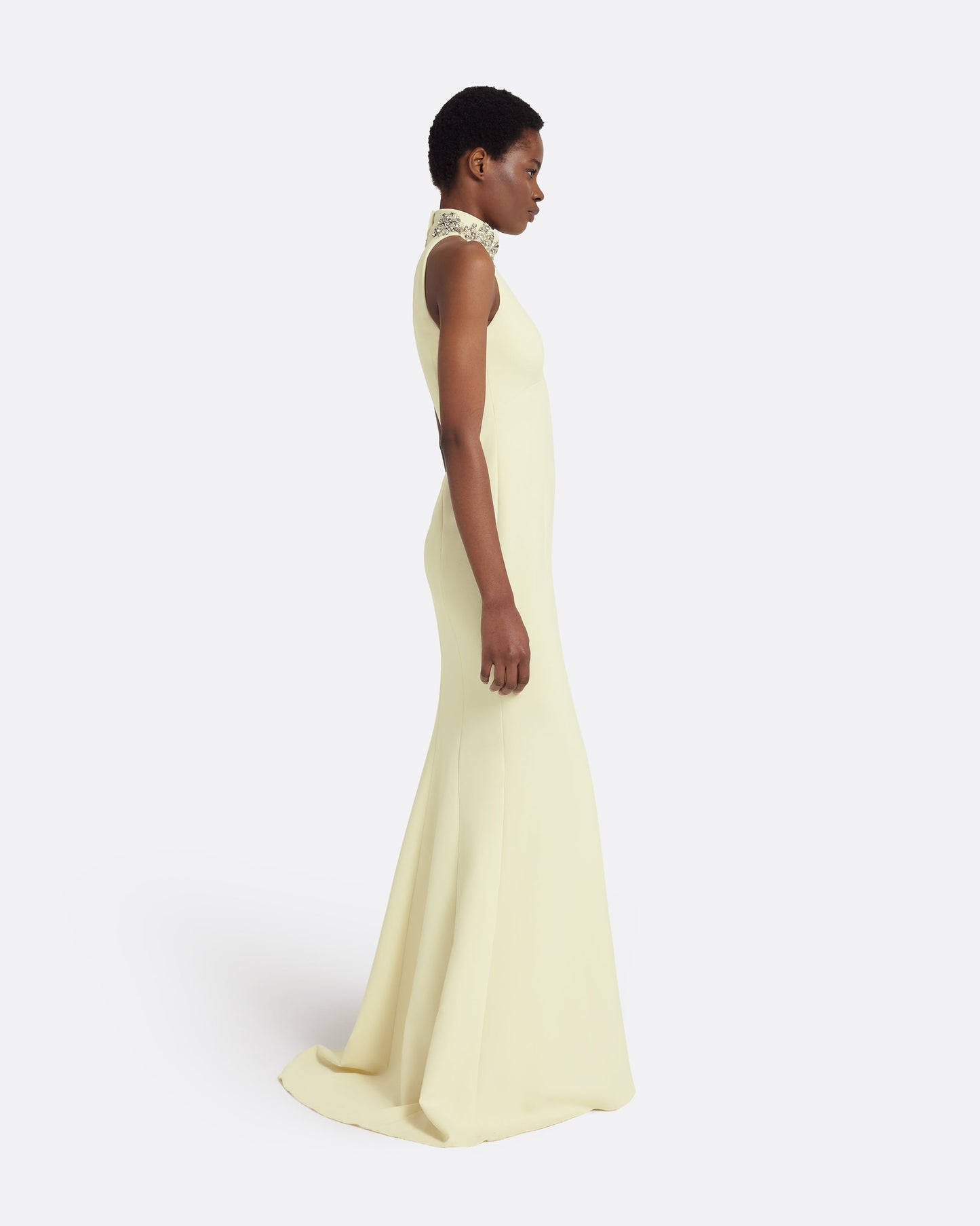 Lark Long Dress in Buttermilk