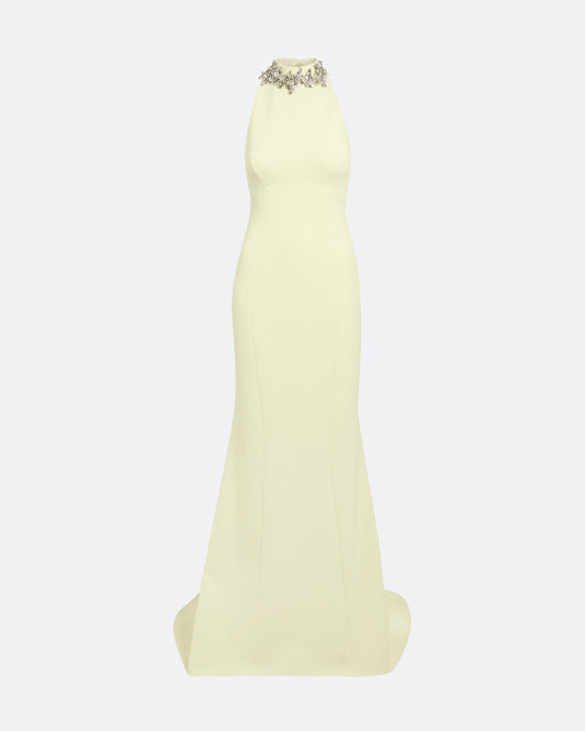 Lark Long Dress in Buttermilk