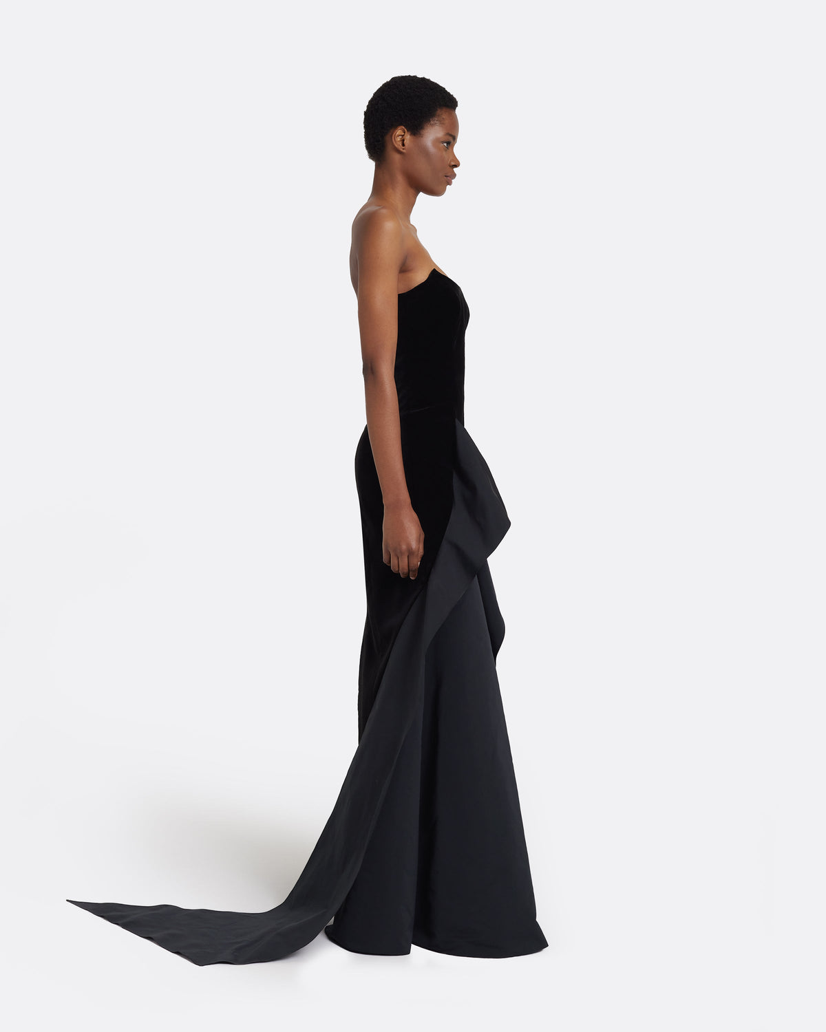 Fianne Long Dress in Black