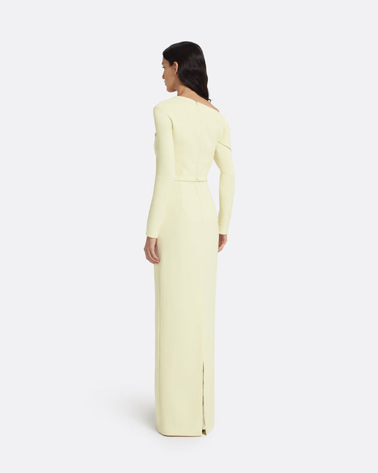 Yemihma Long Dress in Buttermilk