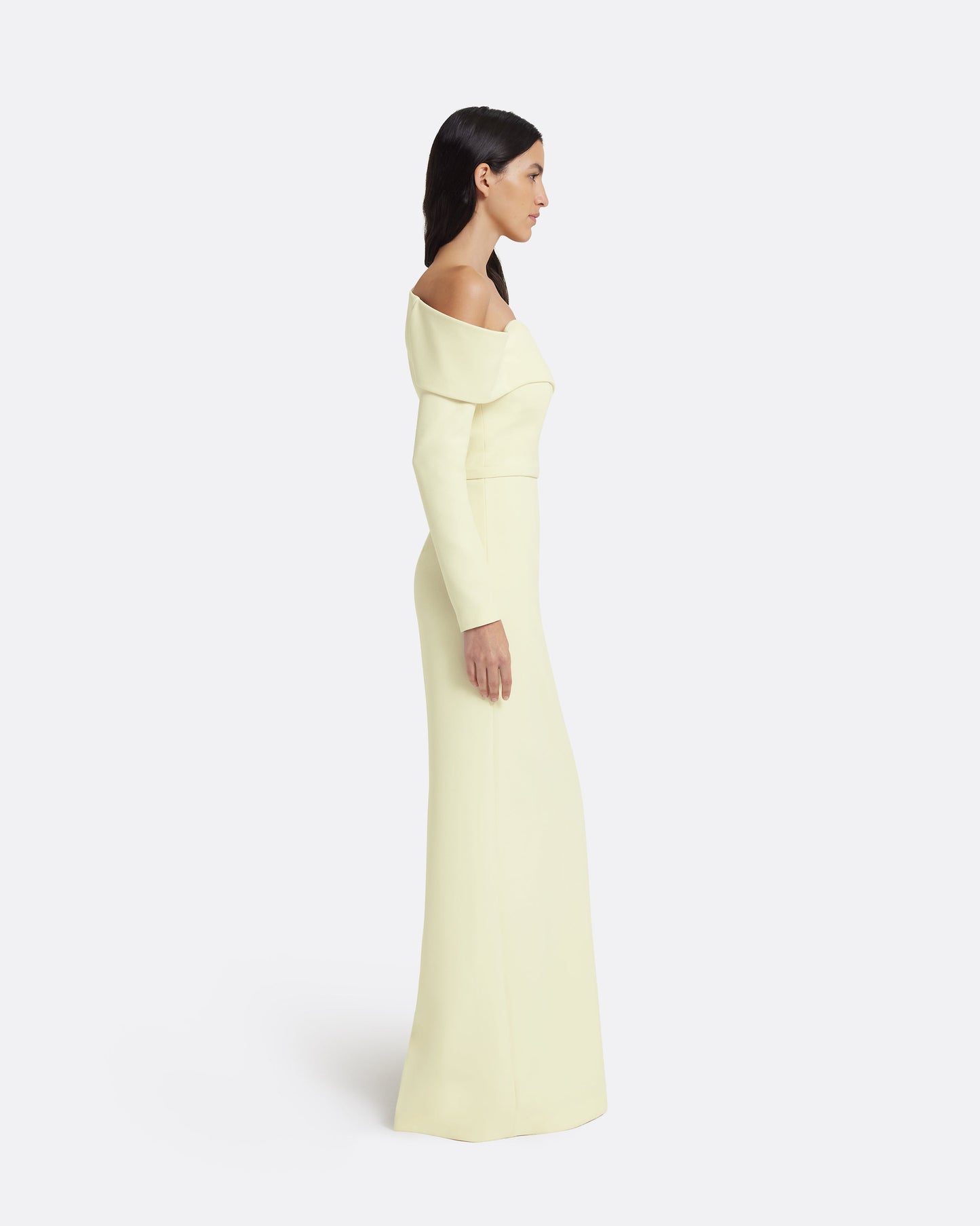 Yemihma Long Dress in Buttermilk