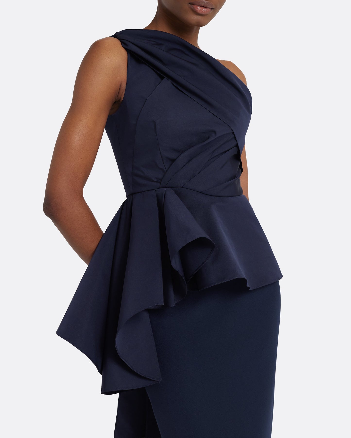 Laverna Long Dress in Maritime Blue