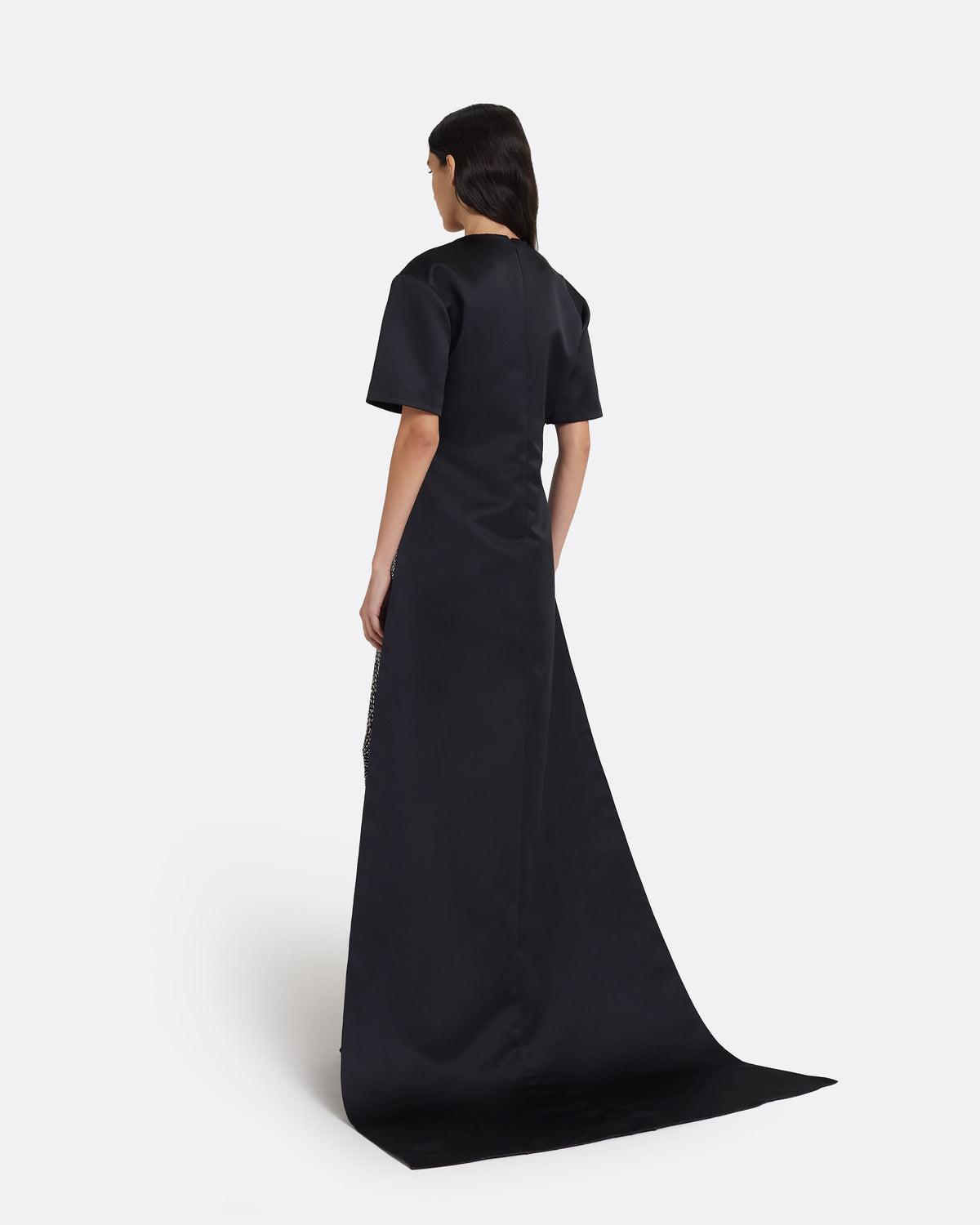 Rionaise Long Dress in Black
