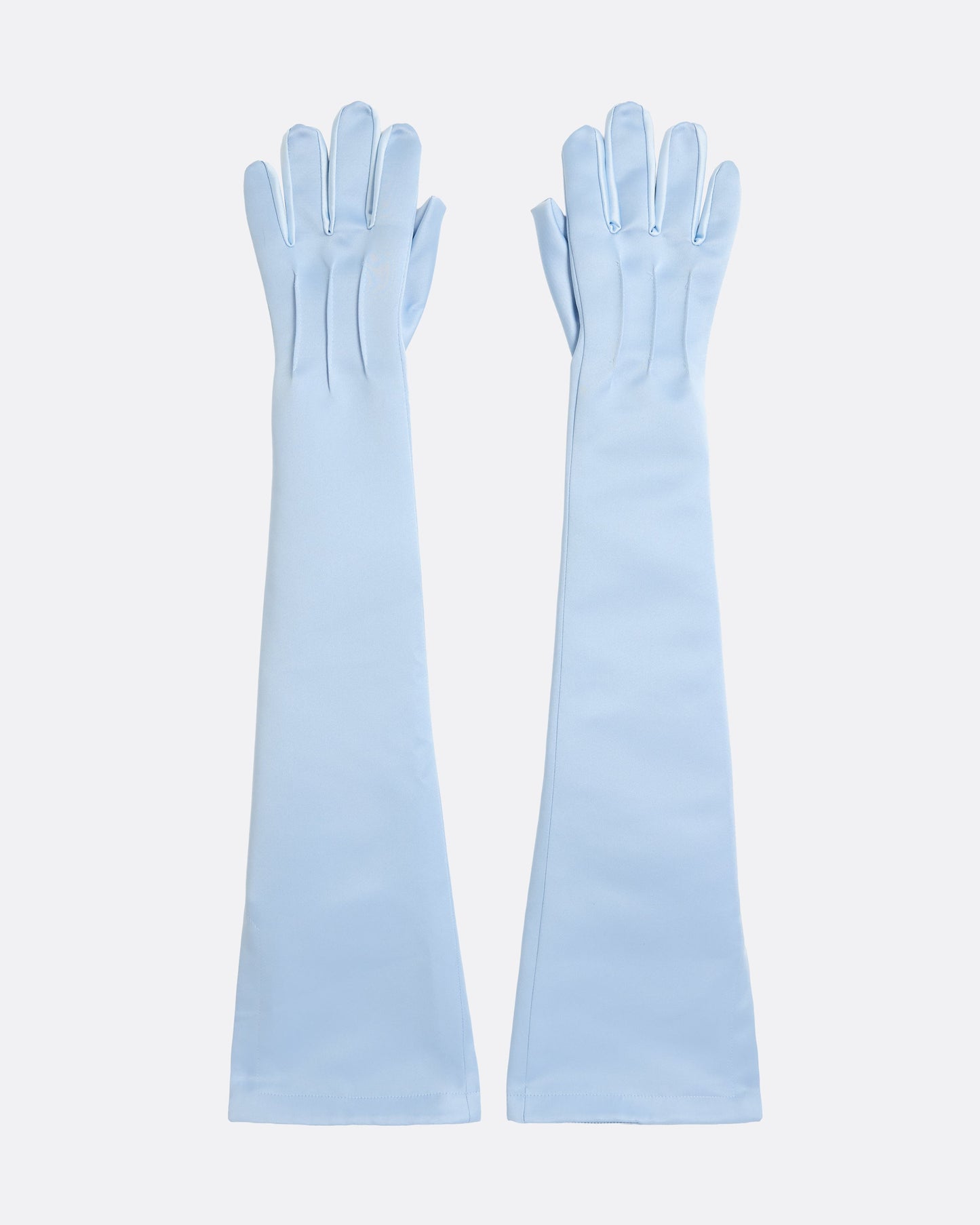 Elda Gloves in Pale Blue