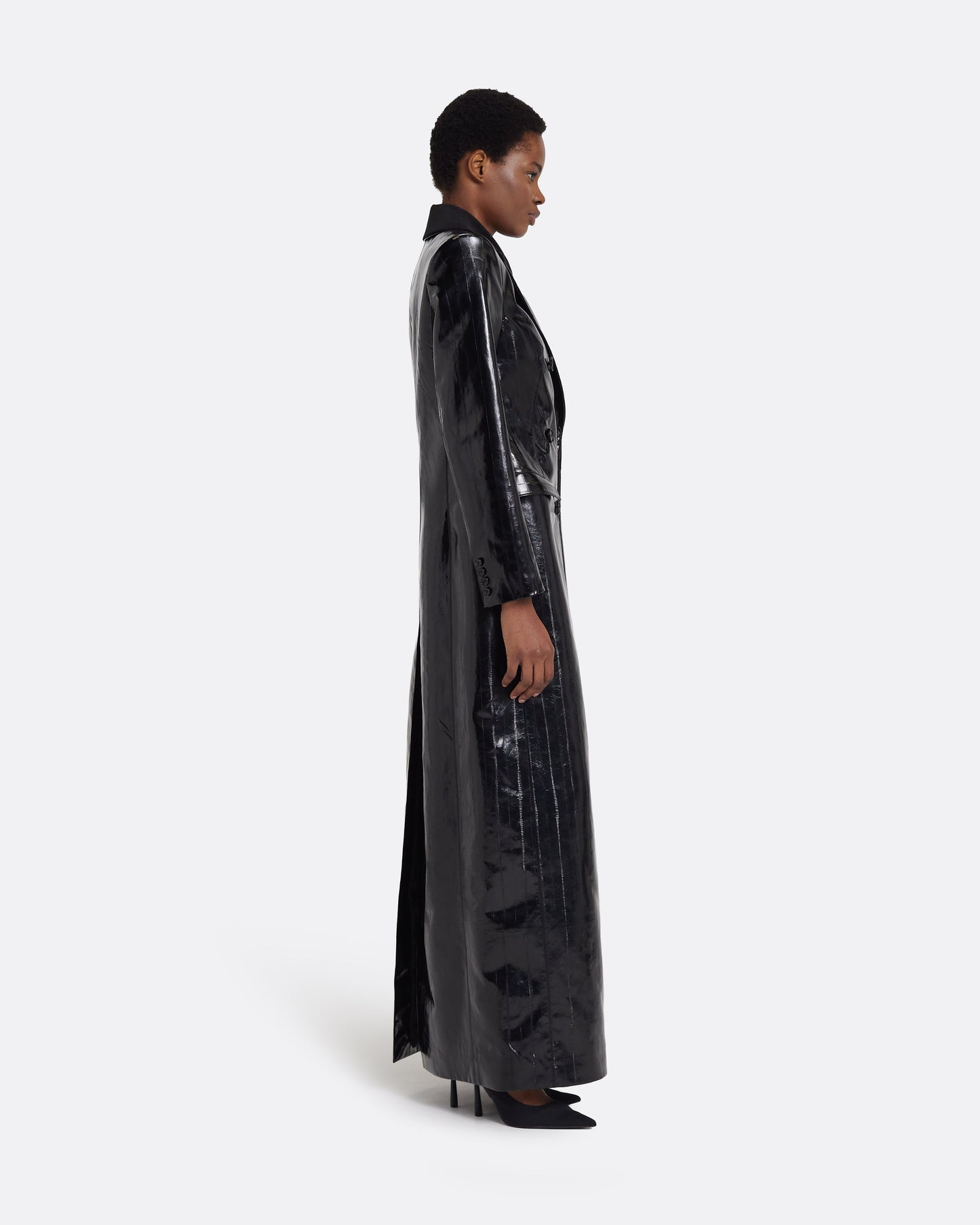 Alain Coat in Black