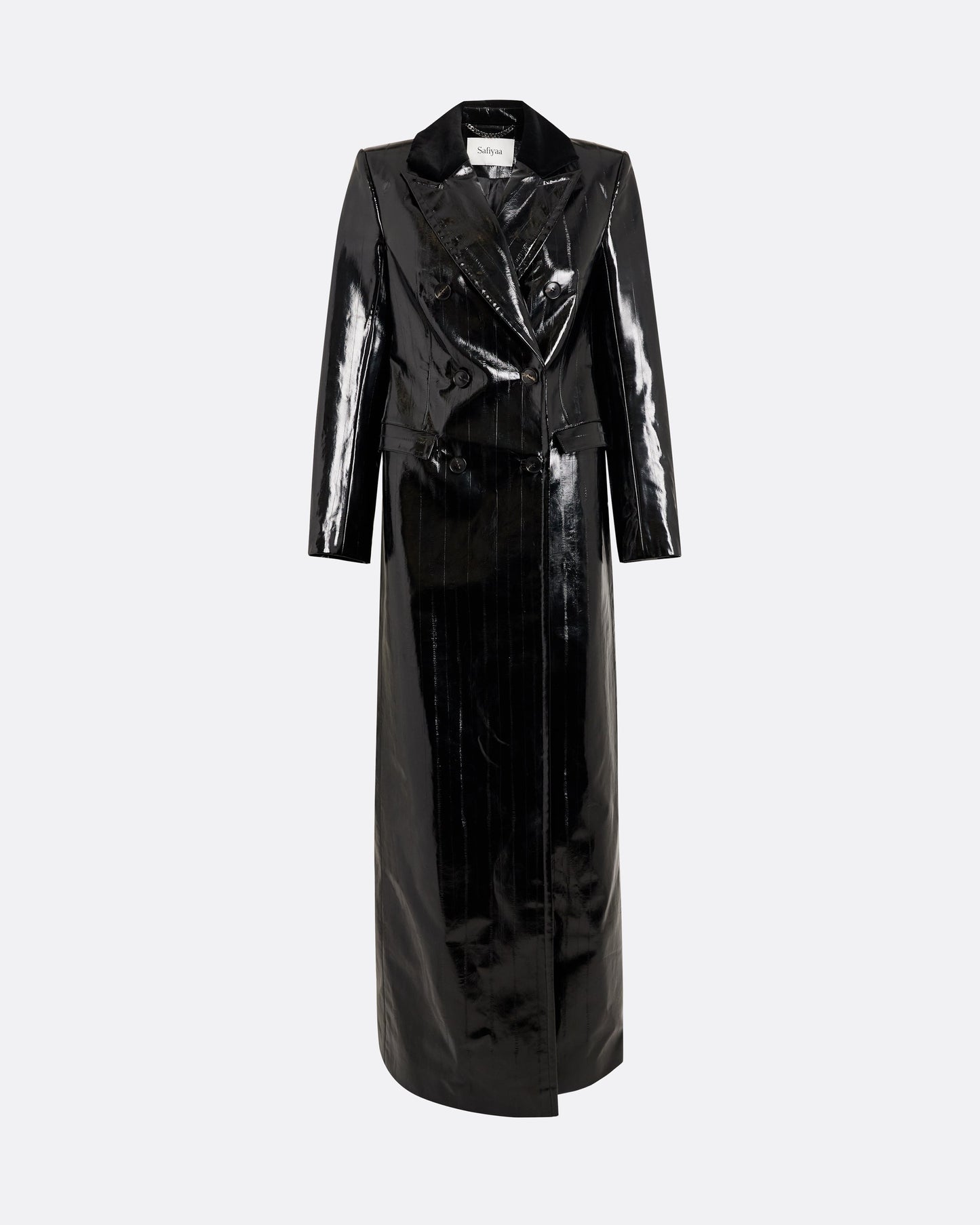 Alain Coat in Black