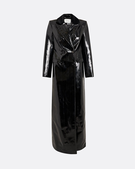 Alain Coat in Black