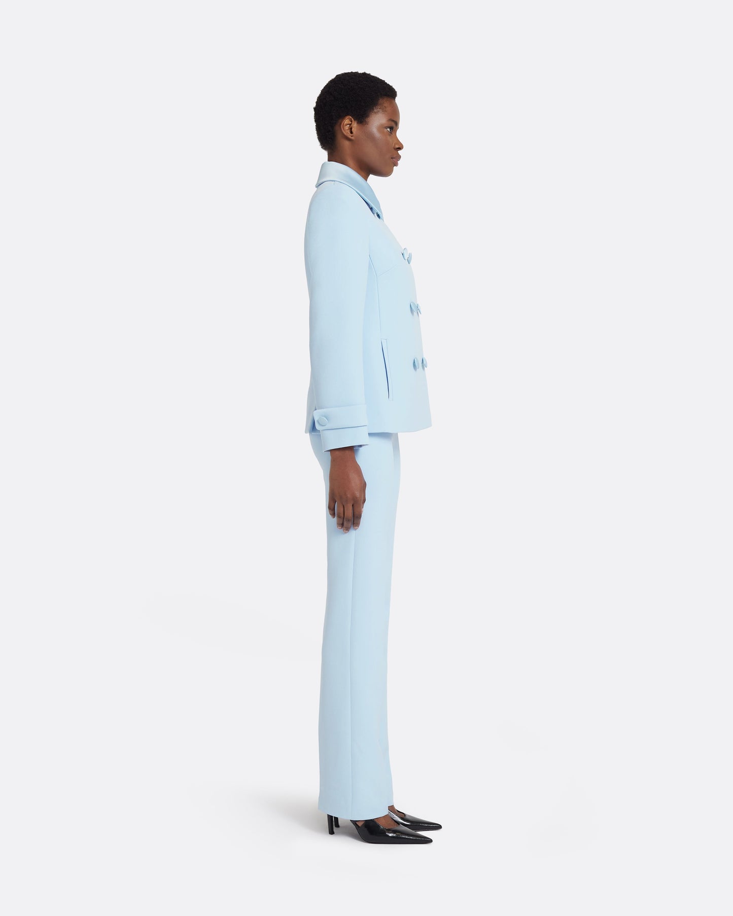 Goldie Trouser in Pale Blue