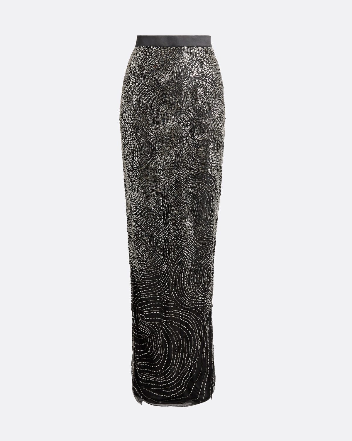 Katoucha Embellished Skirt in Black