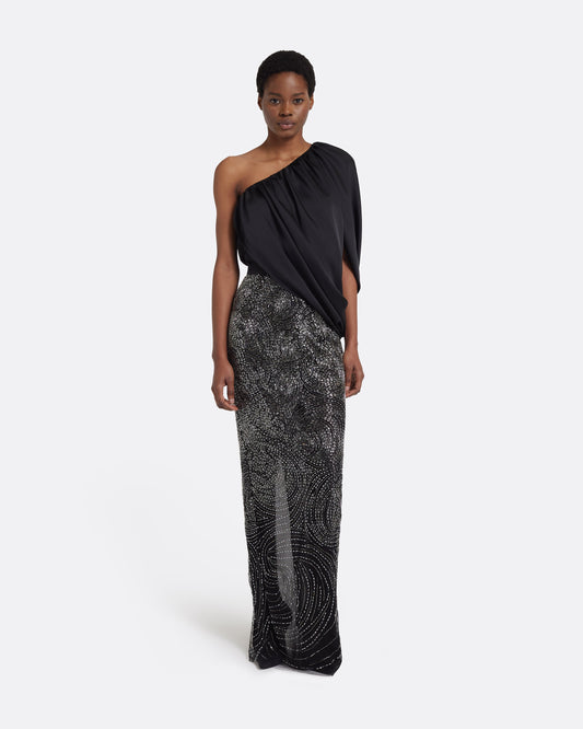 Avena Top in Black