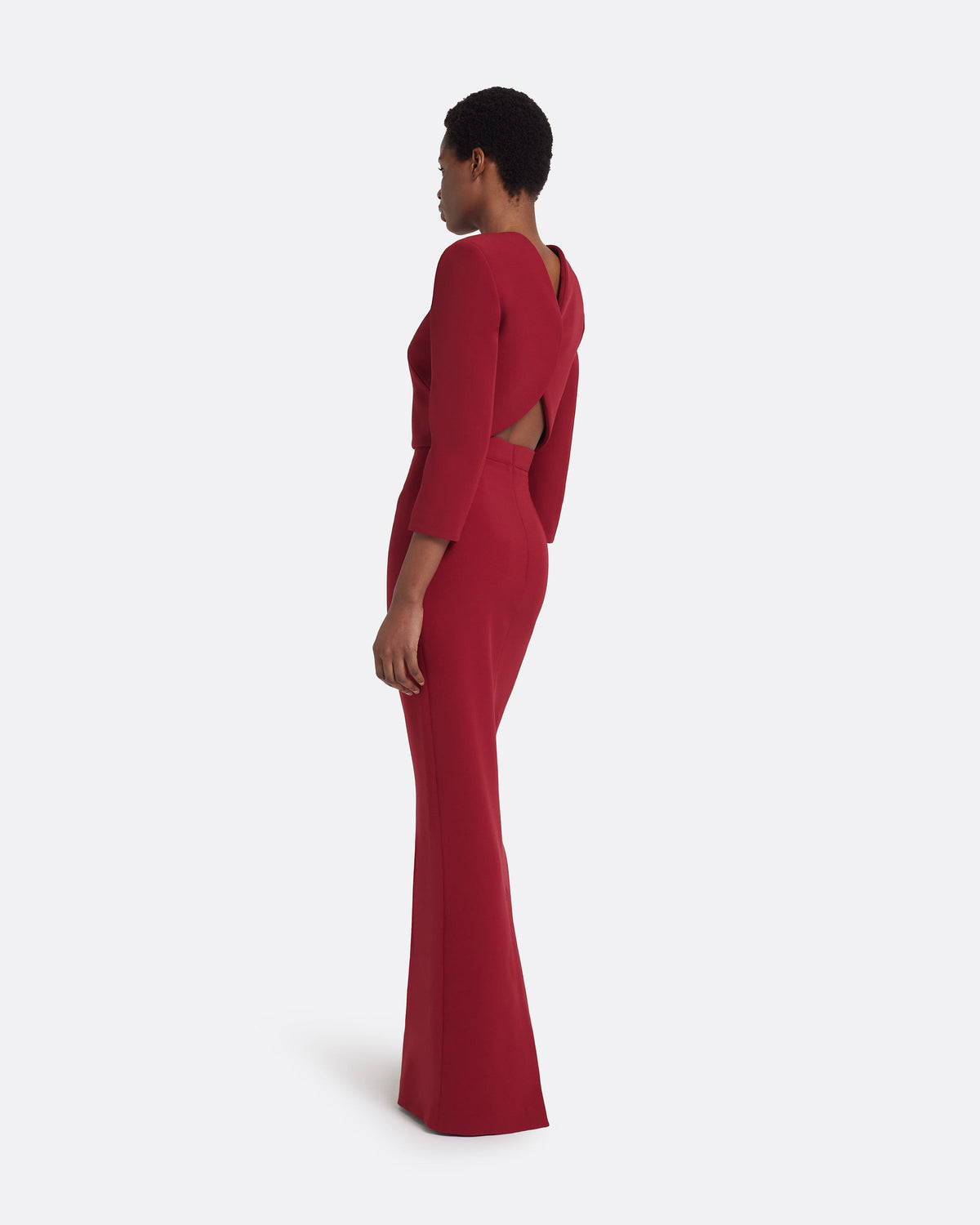 Yura Top in Rhubarb
