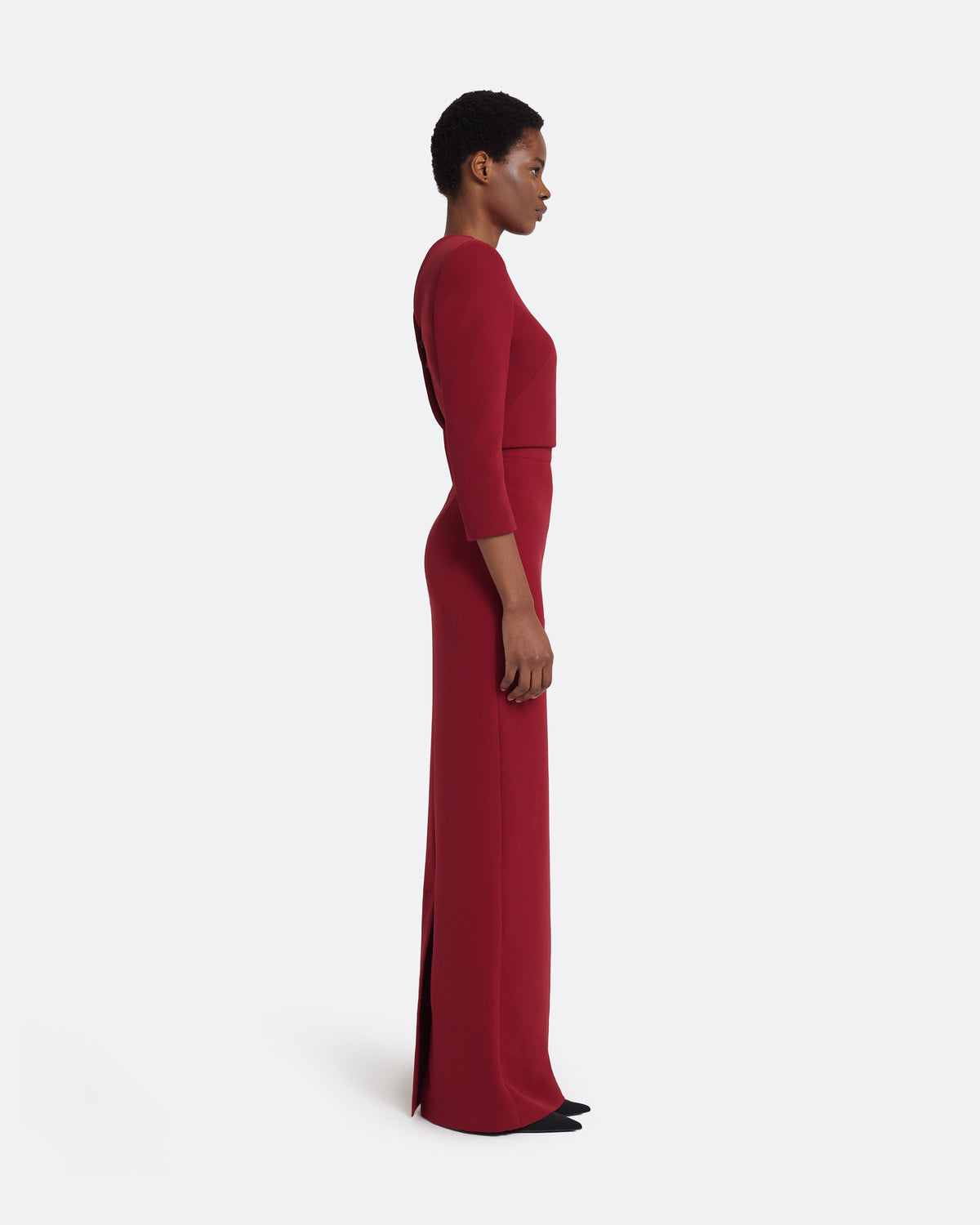 Yura Top in Rhubarb