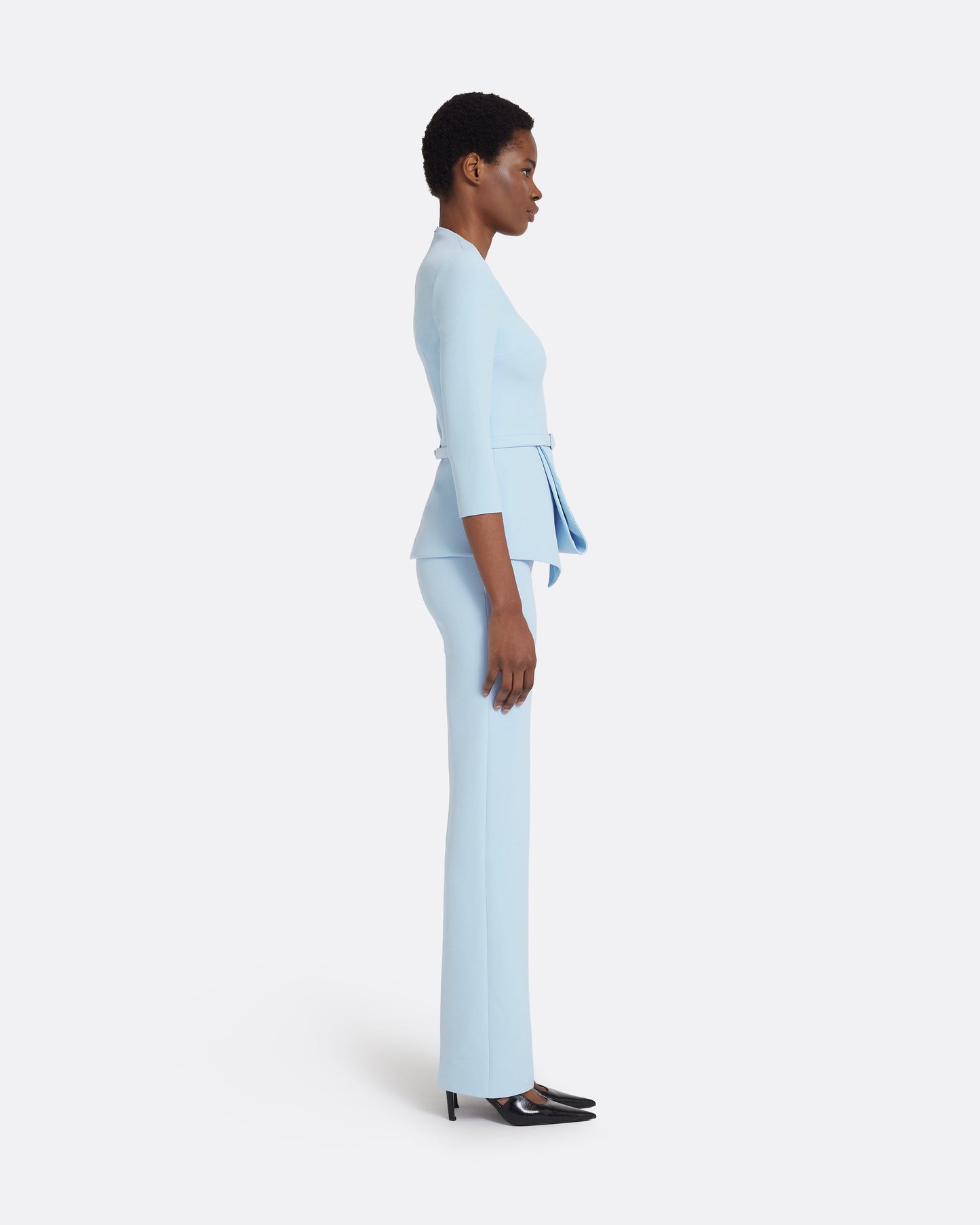Goldie Trouser in Pale Blue